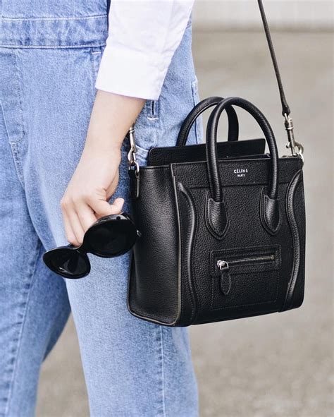 nano celine crossbody bag|Celine nano luggage bag.